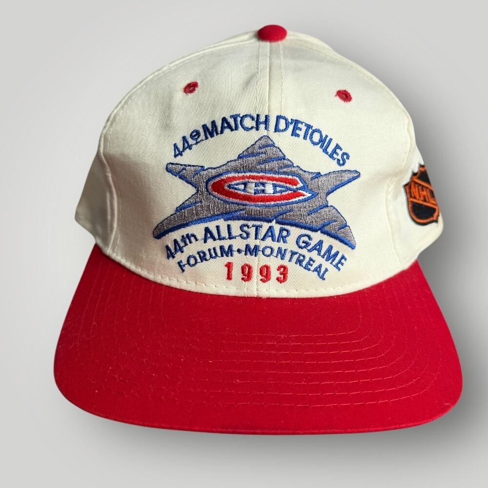Starter 1993 NHL All Star Game Montreal Snapback Cap The Classic Made in Korea